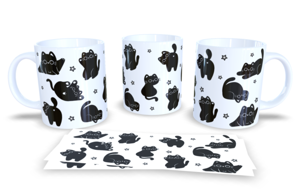 Caneca - Gato Preto
