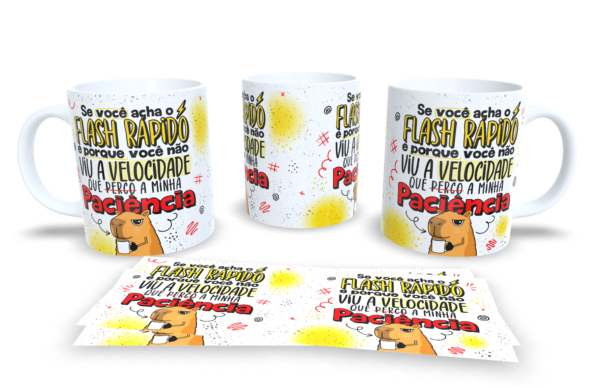 Caneca Branca - Capivara Humorada - Imagem 10