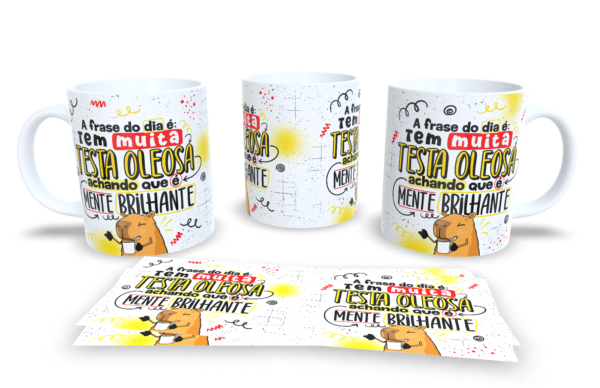 Caneca Branca - Capivara Humorada - Imagem 9